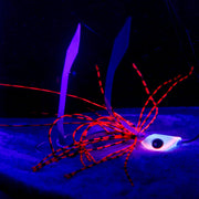 Catch Beady Eye Kabura  60g 80g 100g 120g 150g with Glow and UV under UV light showcasing its vibrant glow and holographic eyes.