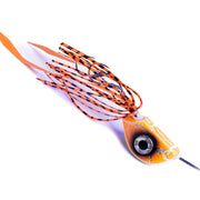 Catch Beady Eye Kabura 60g 80g 100g 120g 150g with Glow and UV, orange design with 3D eyes and vibrant tentacles.