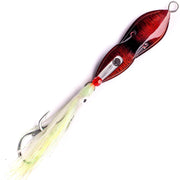 Boss Squid fishing jig with vibrant colors and strong hooks for effective fish targeting.