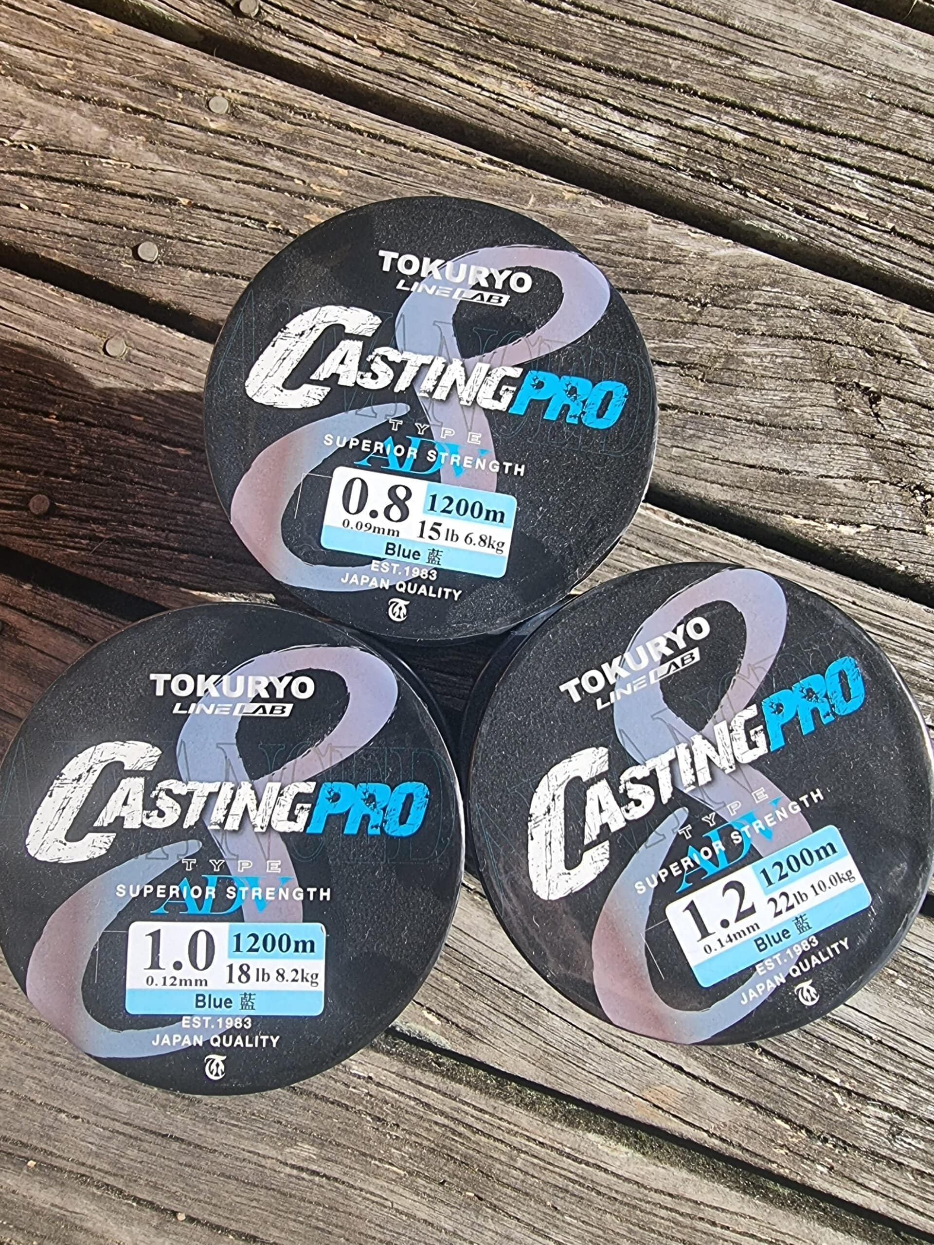 Catch Castingpro Tokuryo Castingpro 1 Coloured Braid