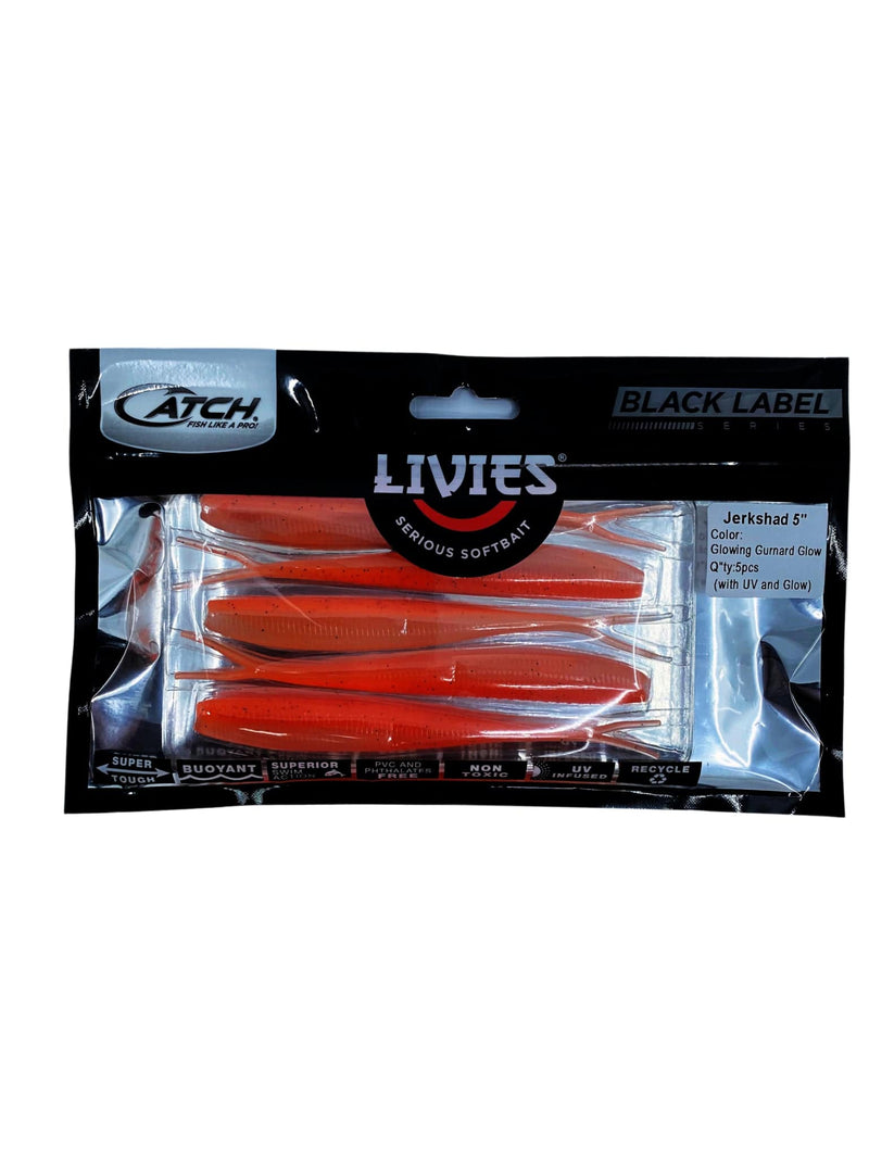 Catch Catch Black Label Livies Catch Blk Label Livies pk 4x7" Orange Assassin