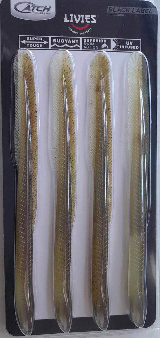 Catch Catch Black Label Livies Catch Livies Eels Tail 7in Dusty Shadow