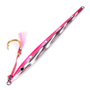 Catch Long John Slide lure designed to attract kingfish, featuring low profile fins for a darting motion.
