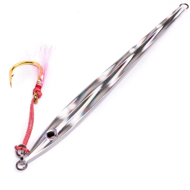 Catch Long John Slide lure designed for kingfish fishing with low profile fins for optimal action.