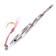 Catch Long John Slide lure designed for kingfish with low profile fins for dynamic action.