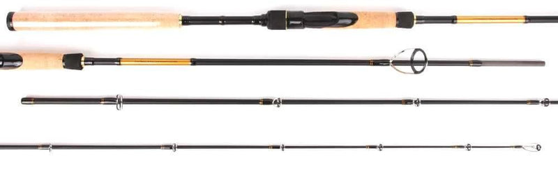 Catch Pro Series 2pc Spin Rod - 7ft 3in - 4-8KG displayed in multiple sections.