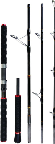Catch Pro Series 5pc Topwater rod 8" (244cm) PE6-8 showcasing premium materials and components.