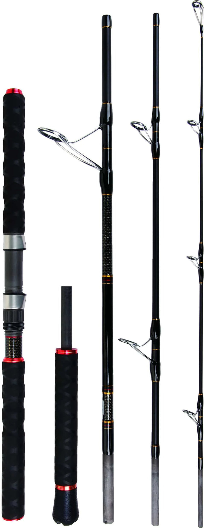 Catch Pro Series 5pc Topwater rod 8" (244cm) PE6-8 showcasing premium materials and components.