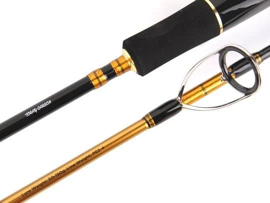 Catch Spinning Jigging Rod 5ft 8in PE2-4 1pc close-up showing details and materials of construction.