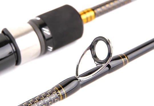 Catch Combo 150g Kensai/JGX3000 163244 Kensai Rod with outer carbon wrap JGX3000 Reel 166096 spooled with braid - Action Outdoors Kiwi