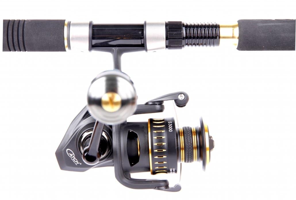 Catch Pro Series 150g Spinjig Rod with Catch SP3000 Spin reel spooled with braid - Action Outdoors Kiwi