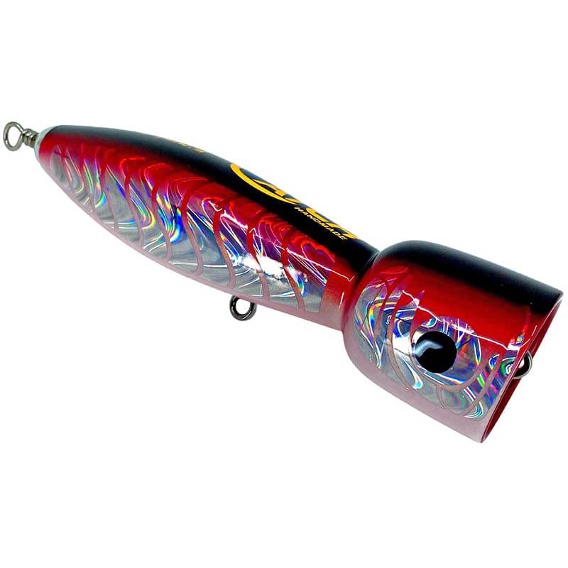 Catch Handmade Red / Red Ripper / 100g Handmade Popper Charlie Chugga
