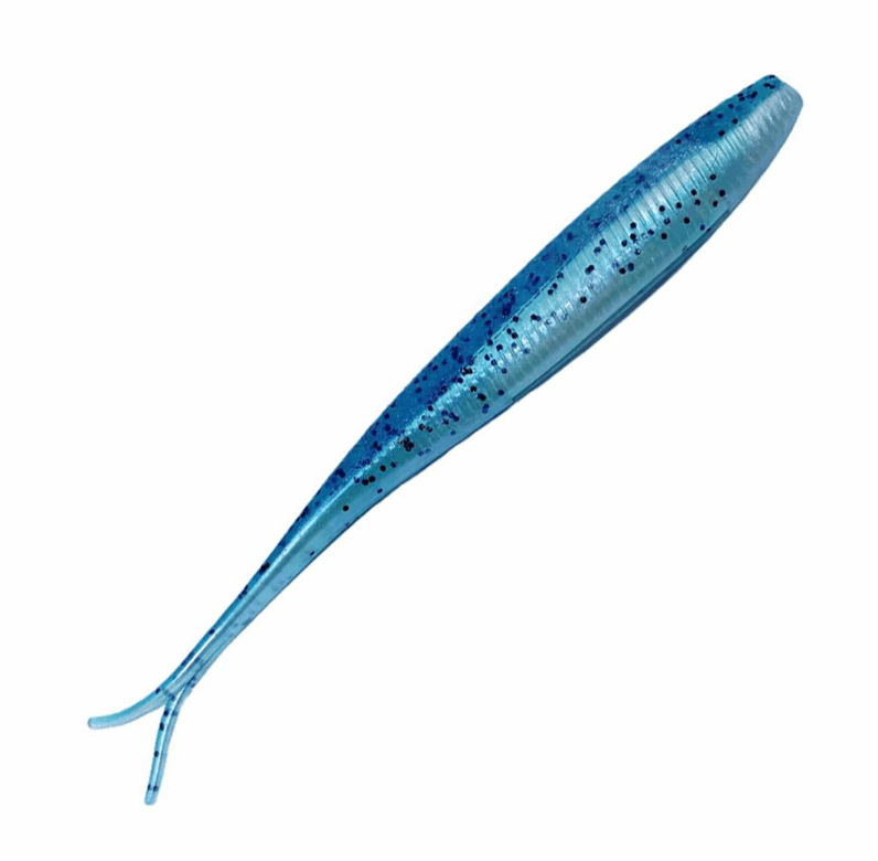 Catch Soft Bait Livies Jerkshad 5" Blue Koheru Glow
