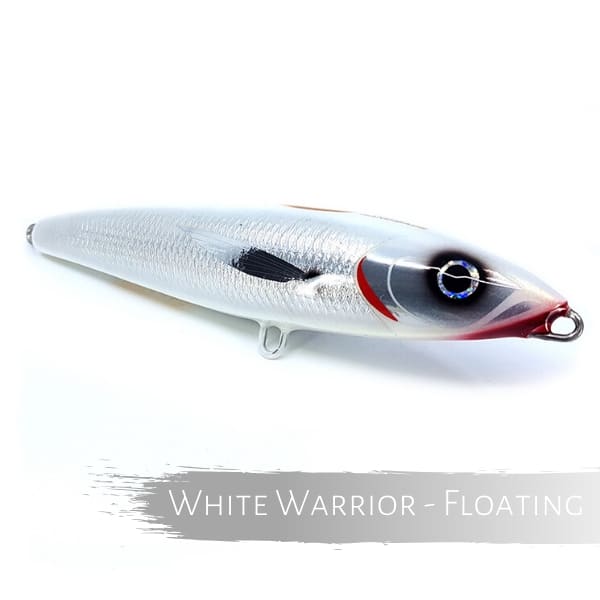 Catch Stick Baits Floating / White Warrior Catch Hand Made Stick Baits