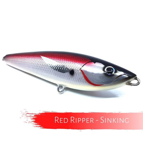 Catch Stick Baits Sinking / Red Ripper Catch Hand Made Stick Baits