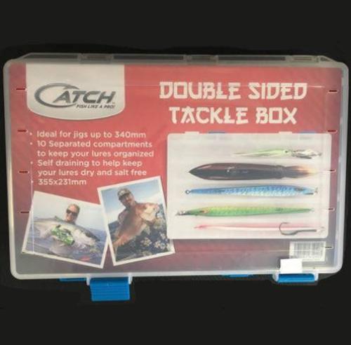 355mm x 231mm Double Sided Tackle Box - Action Outdoors Kiwi