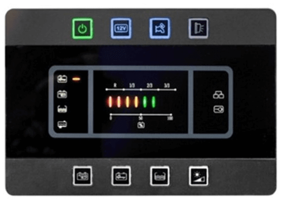 Multi Control Panel Kit PC180 with LED display and control buttons for electrical systems.