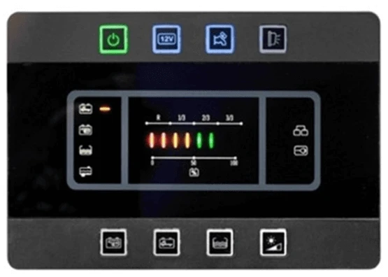 Multi Control Panel Kit PC180 with LED display and control buttons for electrical systems.
