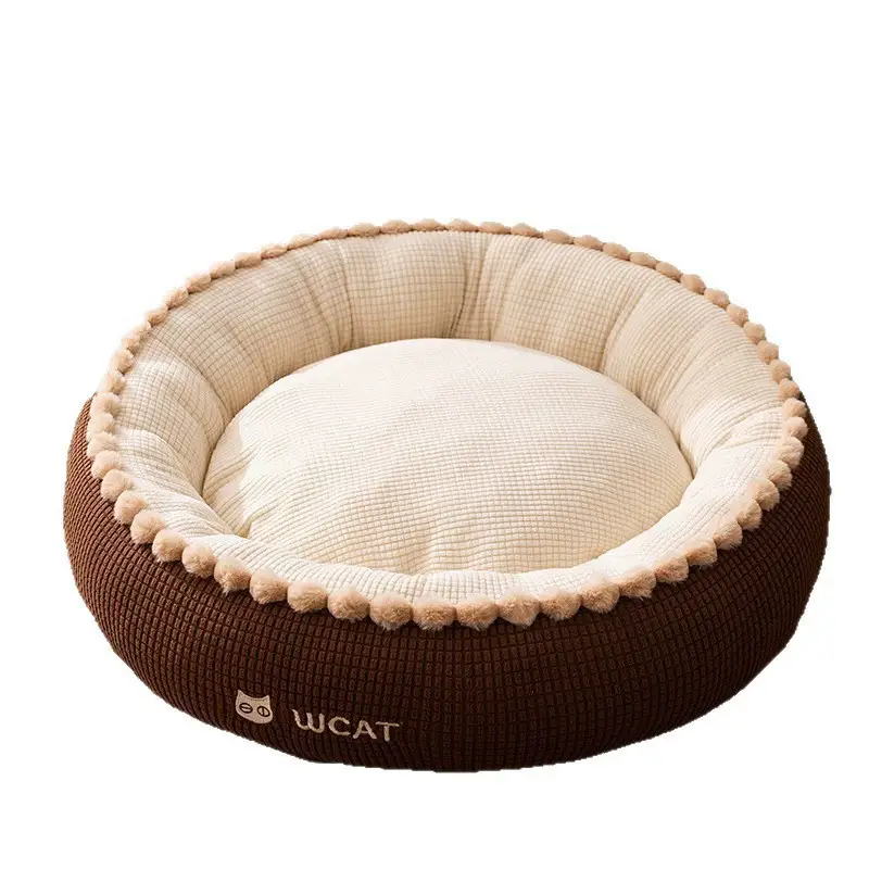 Pet Fluffy Warm Bed Cat Bed Dog Bed by dealonline.co.nz
