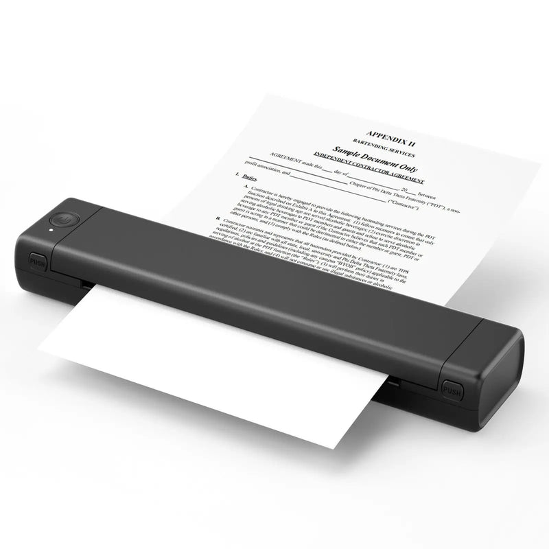 Action Outdoors Limited Portable A4 Bluetooth Thermal Printer Portable A4 Bluetooth Thermal Printer