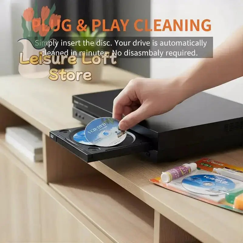 Habicare CD/DVD/VCD Player Lens Cleaner Kit CD/DVD/VCD Player Lens Cleaner Kit