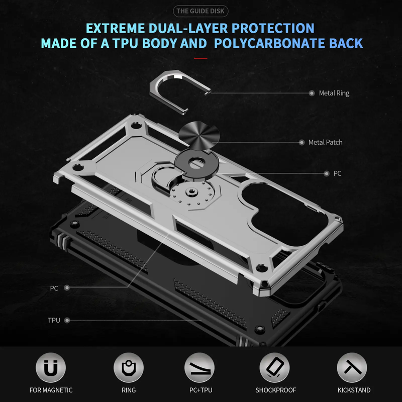 Samsung S25 Ultra Case - Silver by salelink.co.nz