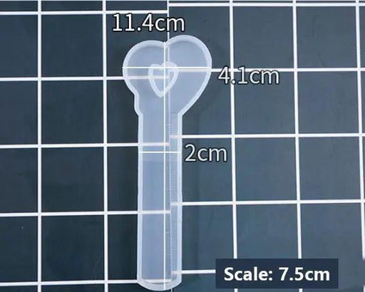 DIY Ruler Moulds Epoxy Resin Moulds Jewelry Making DIY Craft Tools - Love Heart Ruler by Resin Art NZ