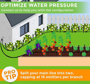 15m+15m Watering Drip Irrigation Hose Kit System by salelink.co.nz