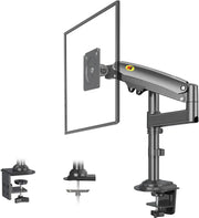 22''- 35'' Monitor Desk Mount Stand Full Motion Swivel Monitor Arm Gas Spring by salelink.co.nz