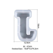 Alphabet Letter Moulds - Individual - Super Large by Resin Art NZ