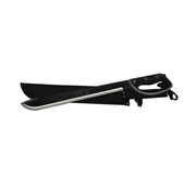 Xcel Machette with Stainless Blade & Soft Rubber Handle 400mm and nylon sheath for camping and agricultural use.