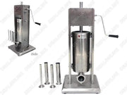 7L Sausage Stuffer Stainless Steel Sausage Maker Machine by dealonline.co.nz