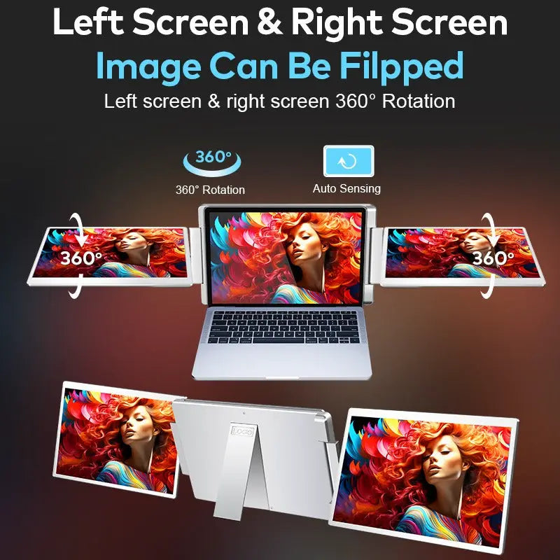 Portable Dual-Screen Monitor by Action Outdoors Limited