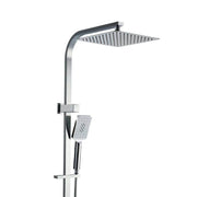 SportZone.co.nz Furniture > Bathroom > Shower Heads & Screens Cefito 10'' Rain Shower Head Set Handheld Square High Pressure Chrome Cefito 10'' Rain Shower Head Set Handheld Square High Pressure Chrome