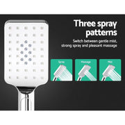 SportZone.co.nz Furniture > Bathroom > Shower Heads & Screens Cefito 10'' Rain Shower Head Set Handheld Square High Pressure Chrome Cefito 10'' Rain Shower Head Set Handheld Square High Pressure Chrome