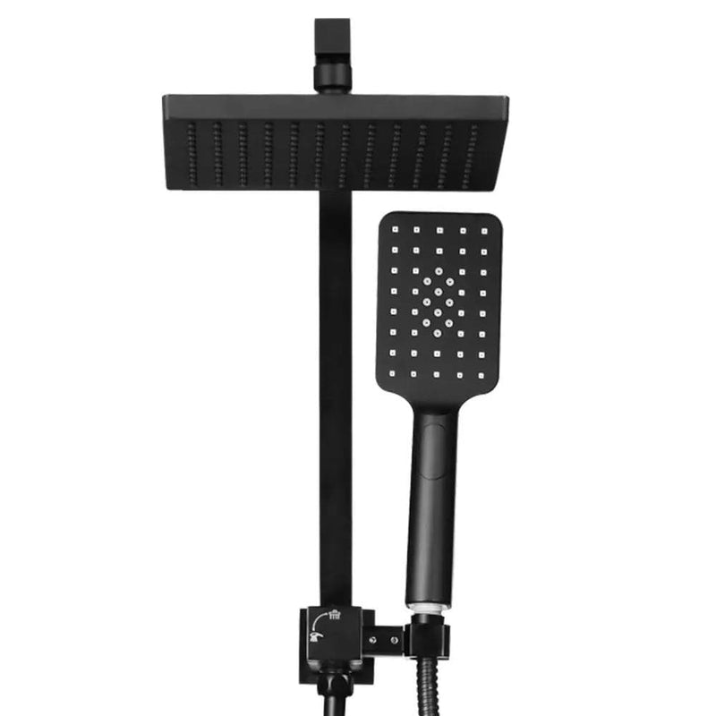 SportZone.co.nz Home & Garden > Bathroom Accessories > Shower Accessories Cefito 8'' Rain Shower Head Set Handheld Square High Pressure Black Cefito 8'' Rain Shower Head Set Handheld Square High Pressure Black