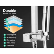 SportZone.co.nz Home & Garden > Bathroom Accessories Cefito 8'' Rain Shower Head Set Handheld Square High Pressure Mixer Tap Chrome Cefito 8'' Rain Shower Head Set Handheld Square High Pressure Mixer Tap Chrome