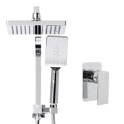 SportZone.co.nz Home & Garden > Bathroom Accessories Cefito 8'' Rain Shower Head Set Handheld Square High Pressure Mixer Tap Chrome Cefito 8'' Rain Shower Head Set Handheld Square High Pressure Mixer Tap Chrome