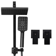 SportZone.co.nz Home & Garden > Bathroom Accessories Cefito 8'' Rain Shower Head Set Handheld Square High Pressure Twins Tap Black Cefito 8'' Rain Shower Head Set Handheld Square High Pressure Twins Tap Black