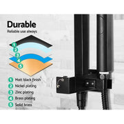 SportZone.co.nz Home & Garden > Bathroom Accessories Cefito 8'' Rain Shower Head Set Handheld Square High Pressure Twins Tap Black Cefito 8'' Rain Shower Head Set Handheld Square High Pressure Twins Tap Black