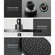 SportZone.co.nz Home & Garden > Bathroom Accessories Cefito 9'' Rain Shower Head Set Handheld Round High Pressure Black Cefito 9 Inch Rain Shower Head Set With Handheld Black