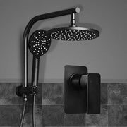 SportZone.co.nz Home & Garden > Bathroom Accessories > Shower Accessories Cefito 9'' Rain Shower Head Set Handheld Round High Pressure Mixer Tap Black Cefito 9'' Rain Shower Head Set Handheld Round High Pressure Mixer Tap Black