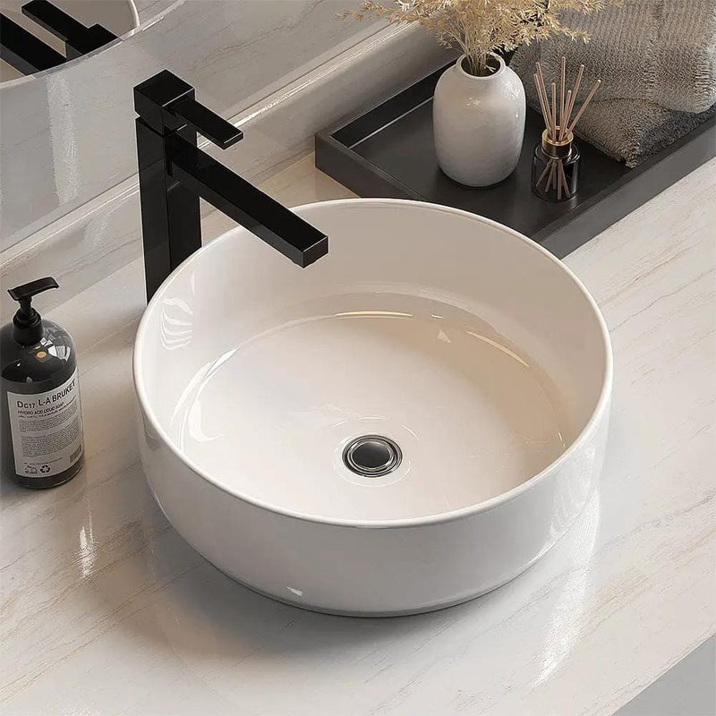 SportZone.co.nz Home & Garden > DIY Cefito Bathroom Basin Ceramic Vanity Sink Hand Wash Bowl 35x12cm Cefito Bathroom Basin Ceramic Vanity Sink Hand Wash Bowl 35x12cm