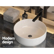 SportZone.co.nz Home & Garden > DIY Cefito Bathroom Basin Ceramic Vanity Sink Hand Wash Bowl 35x12cm Cefito Bathroom Basin Ceramic Vanity Sink Hand Wash Bowl 35x12cm