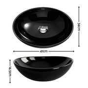 SportZone.co.nz Furniture > Bathroom > Sinks Cefito Bathroom Basin Ceramic Vanity Sink Hand Wash Bowl 41x34cm Cefito Bathroom Basin Ceramic Vanity Sink Hand Wash Bowl 41x34cm