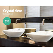 Cefito Bathroom Basin Ceramic Vanity Sink Hand Wash Bowl 41x34cm by SportZone.co.nz
