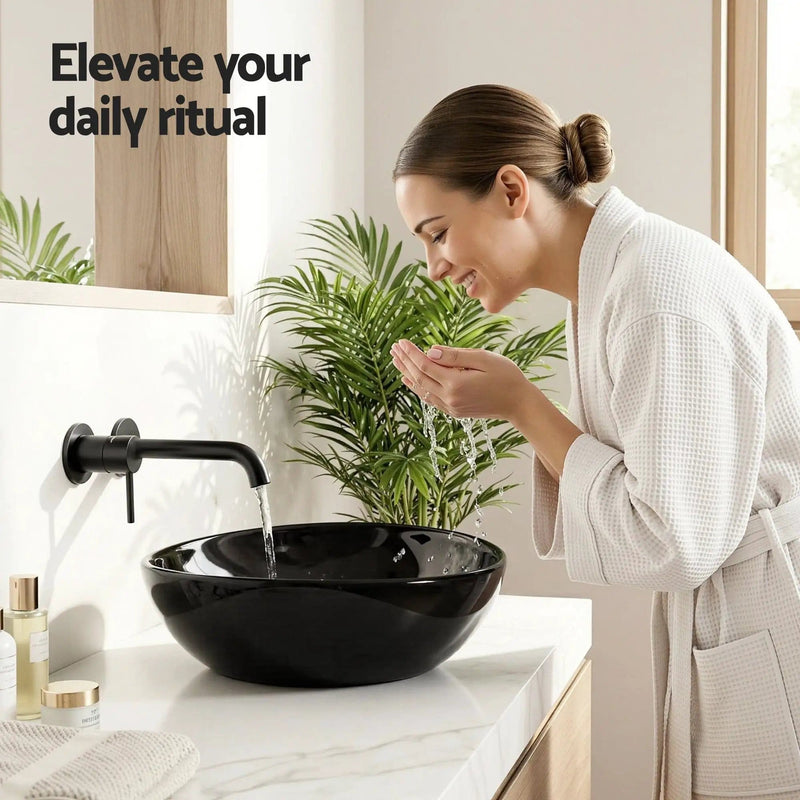 SportZone.co.nz Furniture > Bathroom > Sinks Cefito Bathroom Basin Ceramic Vanity Sink Hand Wash Bowl 41x34cm Cefito Bathroom Basin Ceramic Vanity Sink Hand Wash Bowl 41x34cm