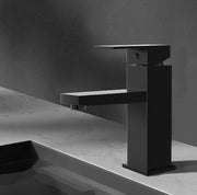 SportZone.co.nz Home & Garden > Bathroom Accessories Cefito Bathroom Basin Mixer Tap Square Faucet Vanity Laundry Black Cefito Bathroom Basin Mixer Tap Square Faucet Vanity Laundry Black