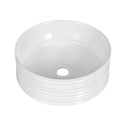 SportZone.co.nz Furniture > Bathroom > Sinks Cefito Bathroom Basin Vanity Sink Vessel Ceramic White Round Countertop 36cm Cefito Bathroom Basin Vanity Sink Vessel Ceramic White Round Countertop 36cm