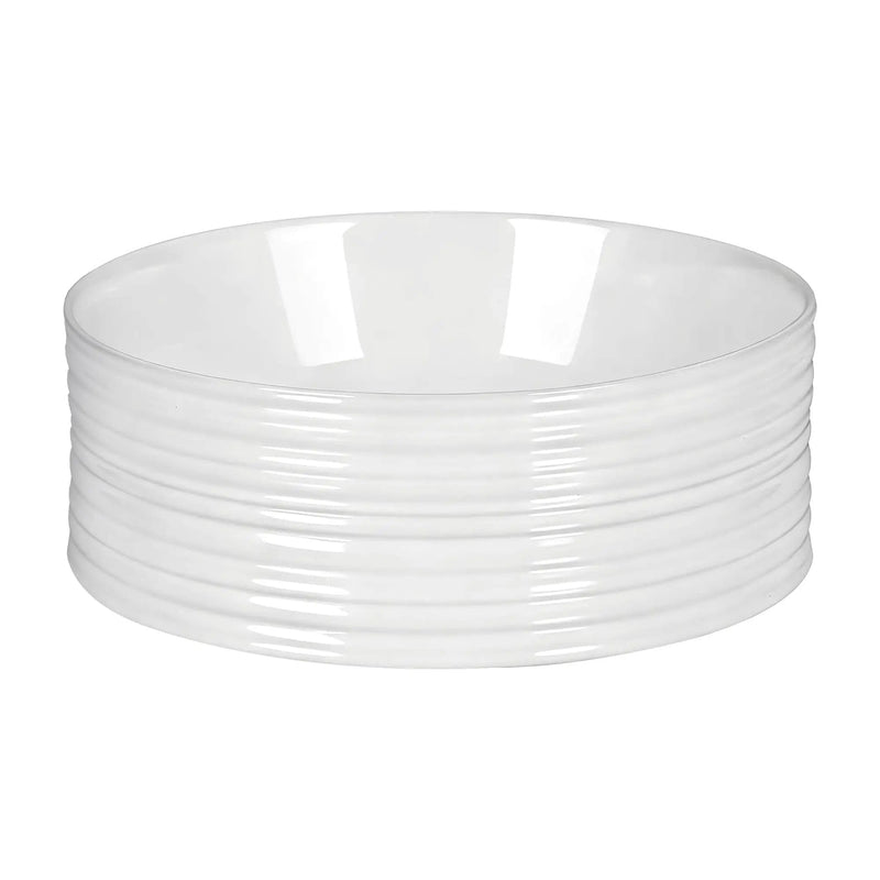 SportZone.co.nz Furniture > Bathroom > Sinks Cefito Bathroom Basin Vanity Sink Vessel Ceramic White Round Countertop 36cm Cefito Bathroom Basin Vanity Sink Vessel Ceramic White Round Countertop 36cm